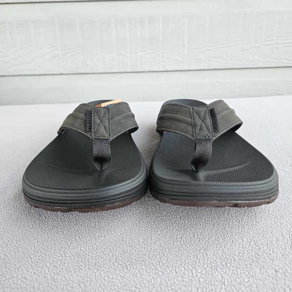 Skechers Patino Marlee Thong Flip Flop Sandal Men 13 Brown Relaxed Fit Luxe Foam - Picture 6 of 11